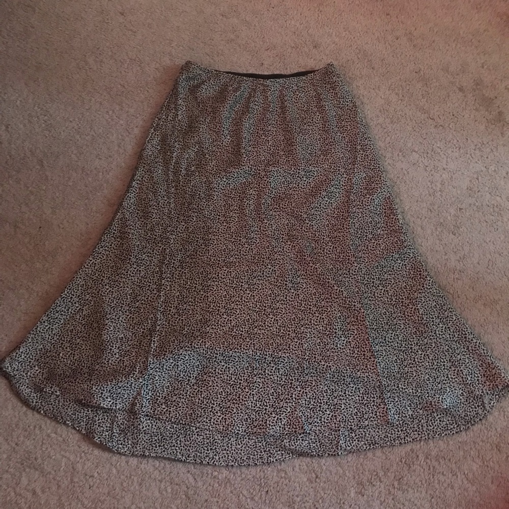 sienna sky satin skirt